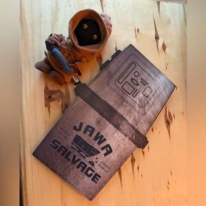 JAWA SALVAGE SIGN STAR WARS WITH JAWA NWT STAR WARS DISNEY